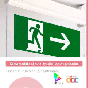 Cálculo iluminación emergencia DIALux evo