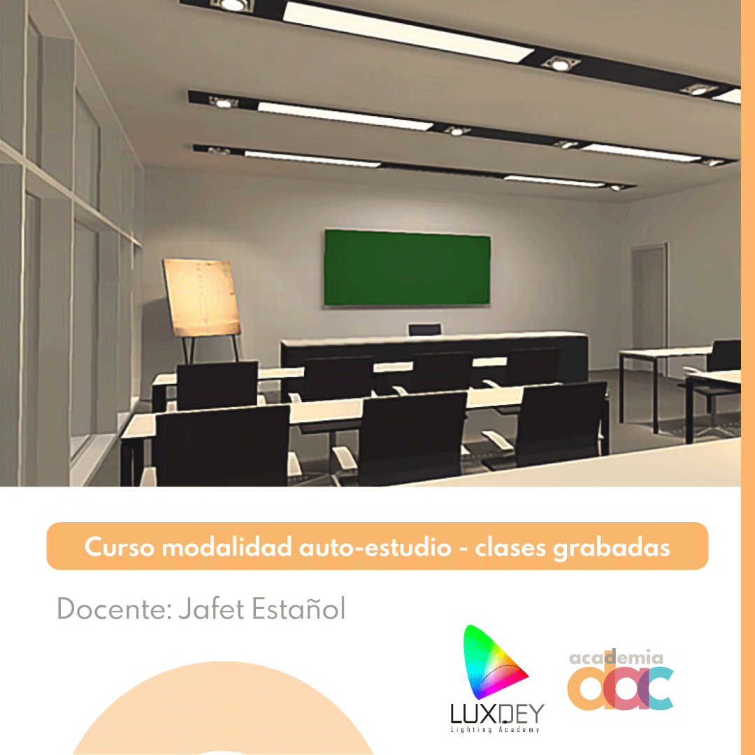 Cálculo Profesional Iluminación interiores DIALux evo